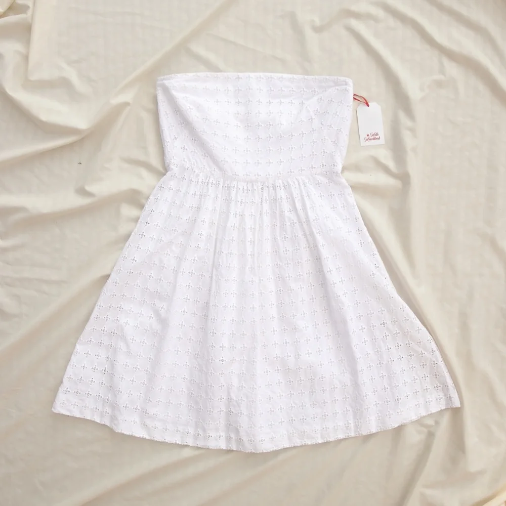 Banana Republic Eyelet Strapless Sundress - Picture 1 of 3